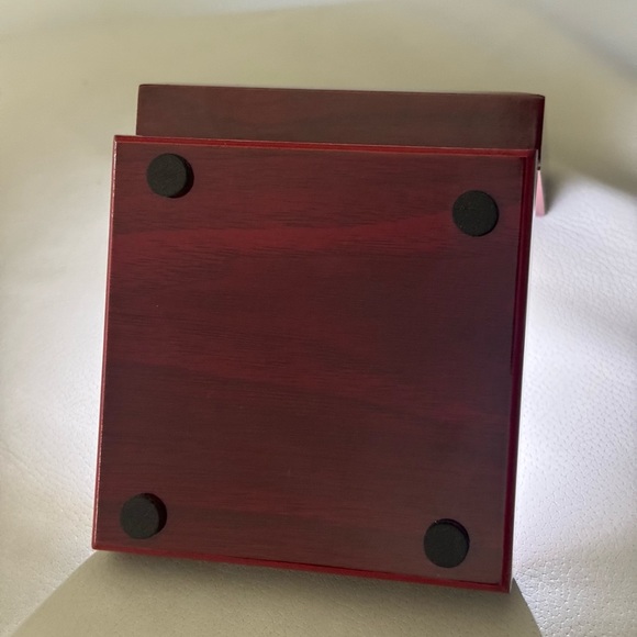 New Wooden Jewelry Box with LED Light Elegant Design Durable Soft Inside Wedding - Picture 11 of 14